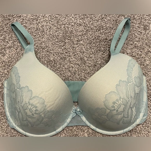 Gilligan & O'Malley Women's Size 34 DD Green Mint Padded Underwire Bra - Picture 1 of 7